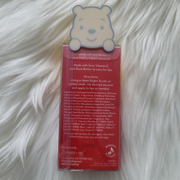 NEW The Creme Shop Winnie the Pooh Macaron Lip Balm - Picture 3 of 4